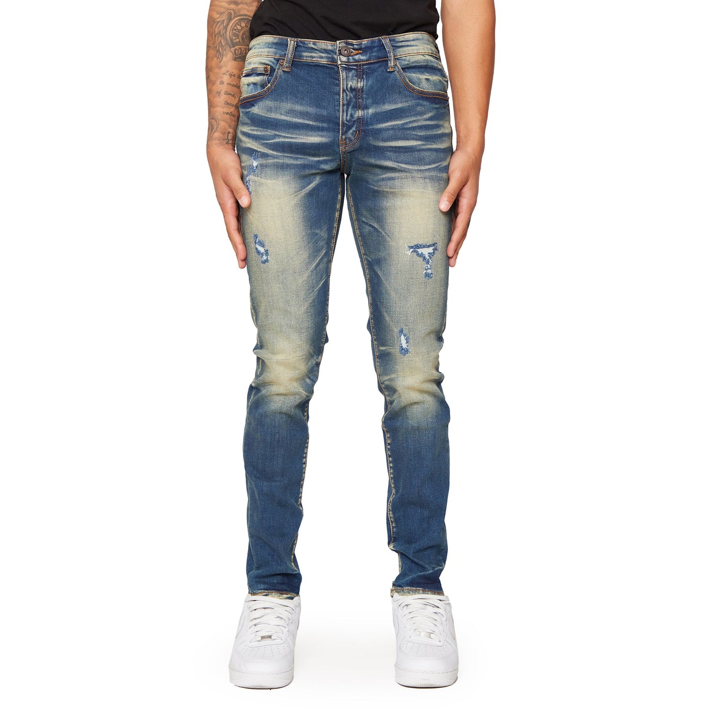 Valabasas Ronan Vintage Blue Skinny Jeans