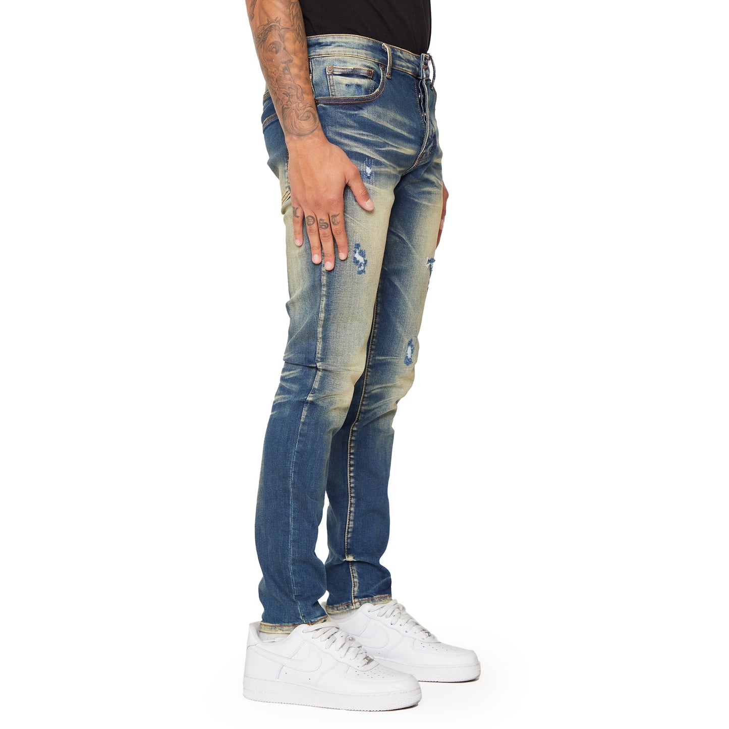 Valabasas Ronan Vintage Blue Skinny Jeans