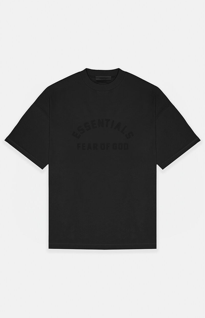 Fear of God Essentials Logo T-Shirt  - Black