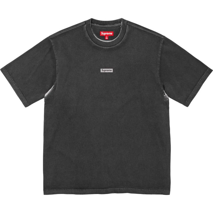 Supreme Overprint Small Box S/S Top - Black