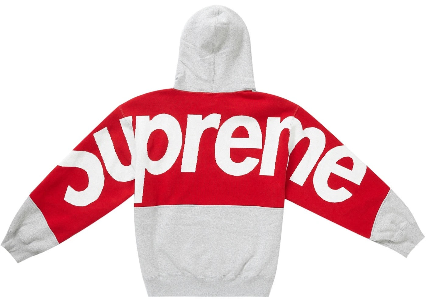 Supreme Big Logo Jacquard Hooded Sweatshirt