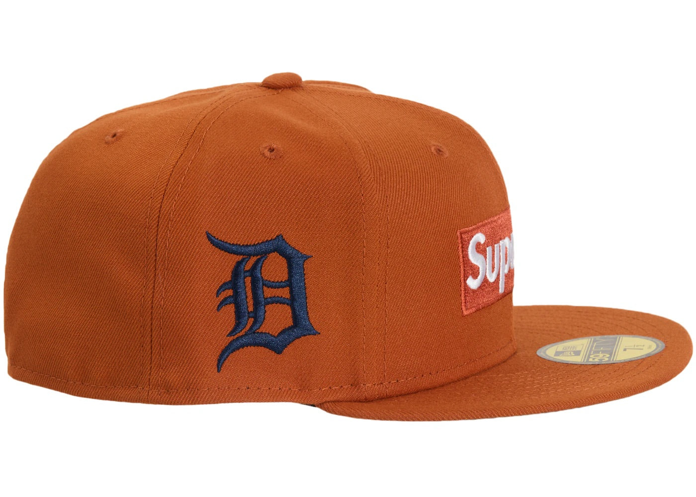 Supreme MLB Teams Detroit Box Logo New Era 59Fifty Fitted Cap